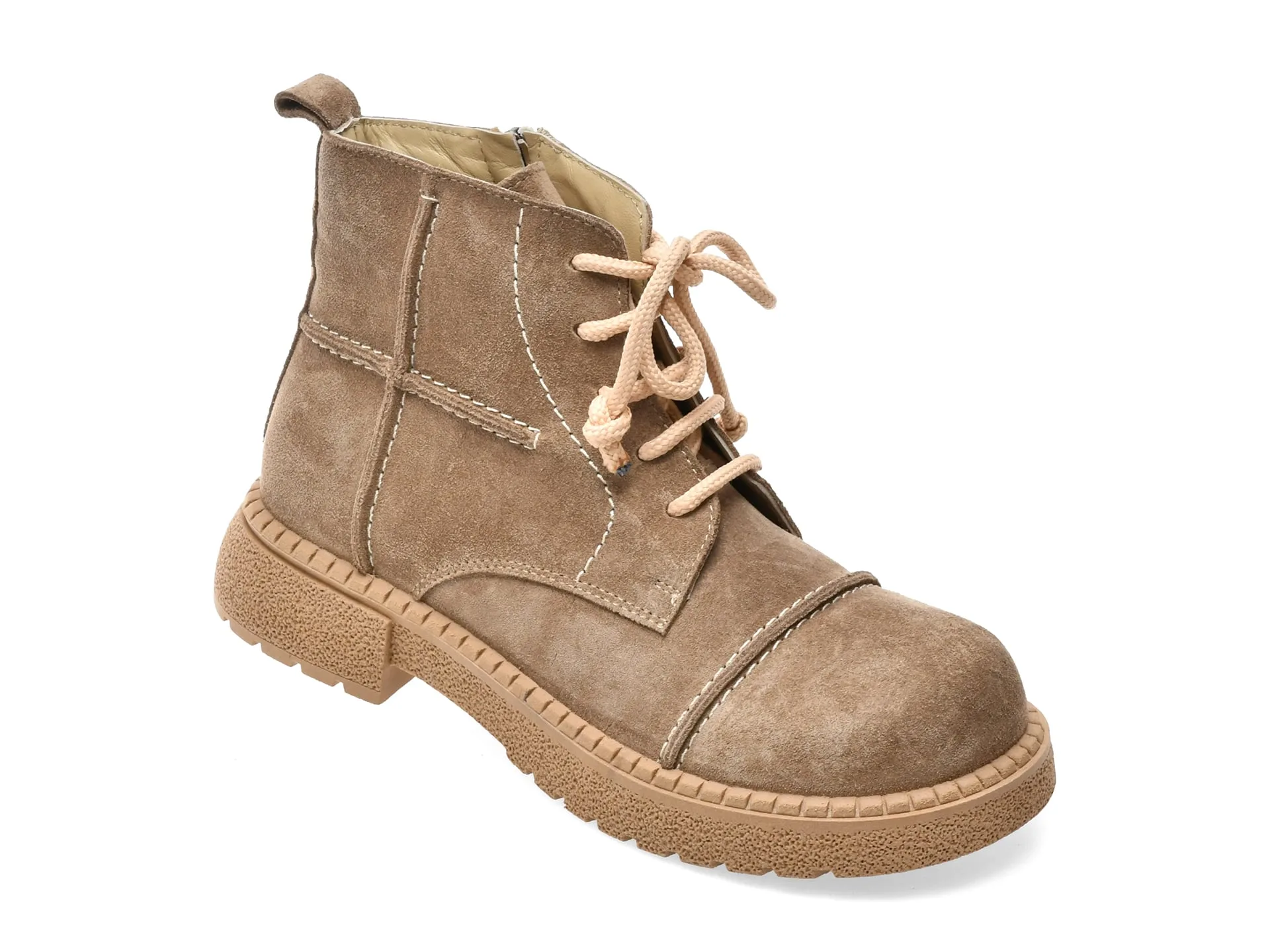 Ghete GRYXX gri, 1392040, din piele intoarsa 1 Ghete GRYXX gri