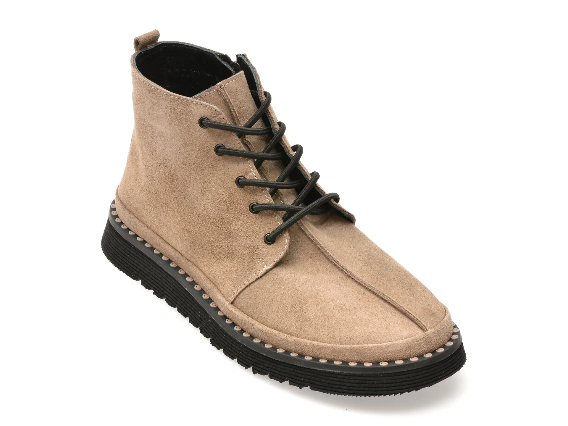 Ghete GRYXX gri, 251KS15, din piele intoarsa 1 Ghete GRYXX gri