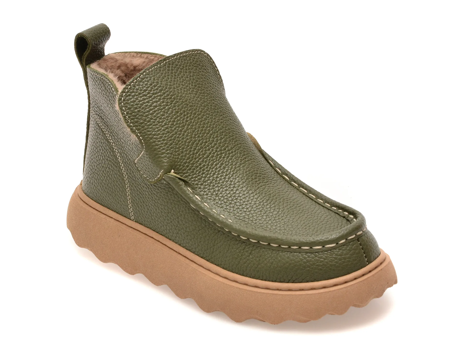 Ghete GRYXX kaki, 6852513, din piele naturala 1 Ghete GRYXX kaki