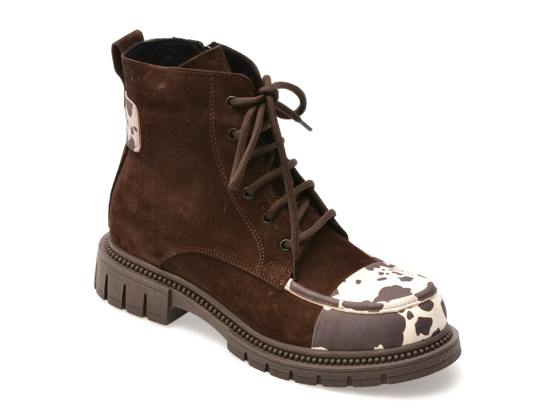 Ghete GRYXX maro, 2201460, din piele intoarsa 1 Ghete GRYXX maro