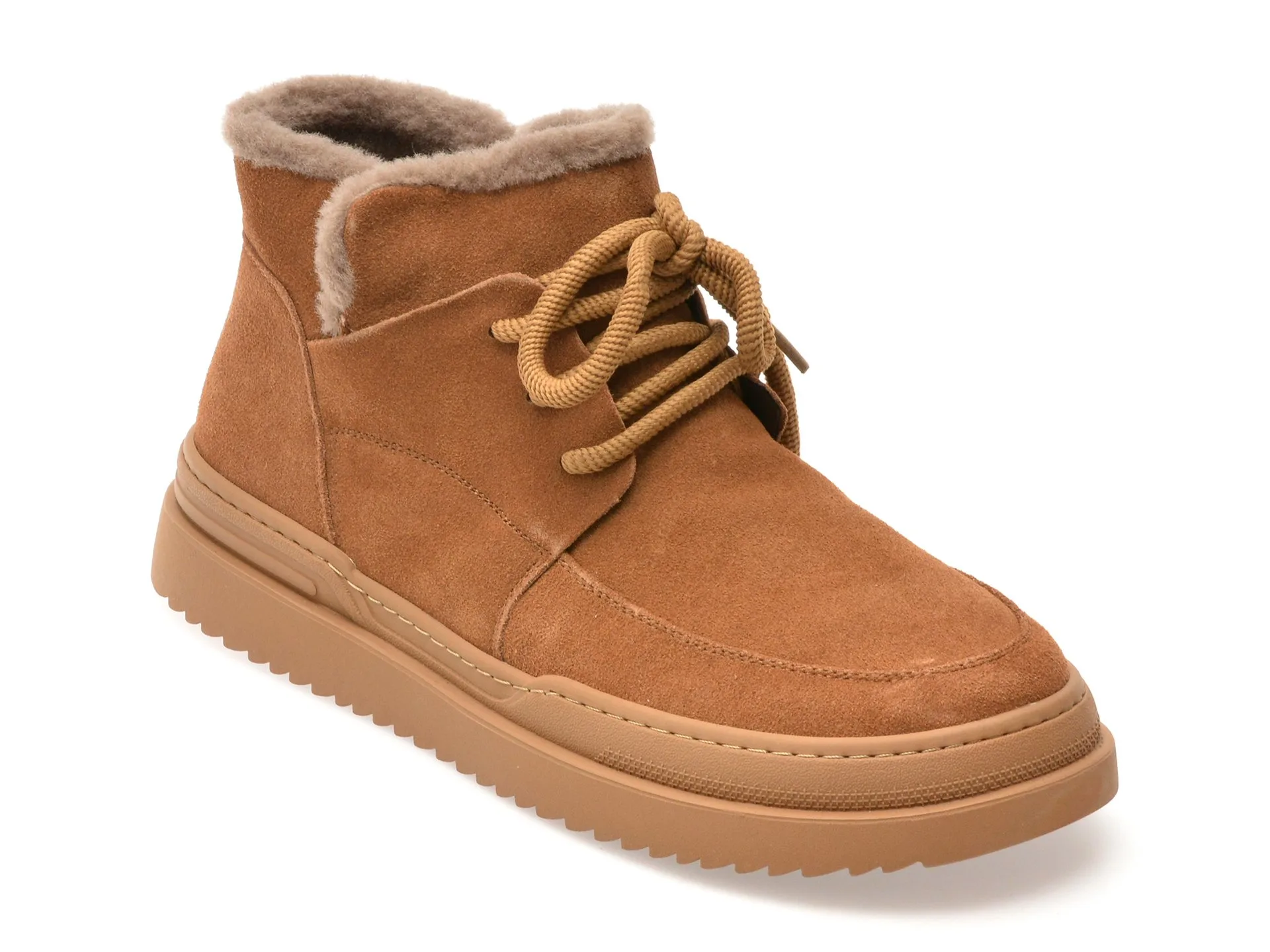 Ghete GRYXX maro, 36001, din piele intoarsa 1 Ghete GRYXX maro