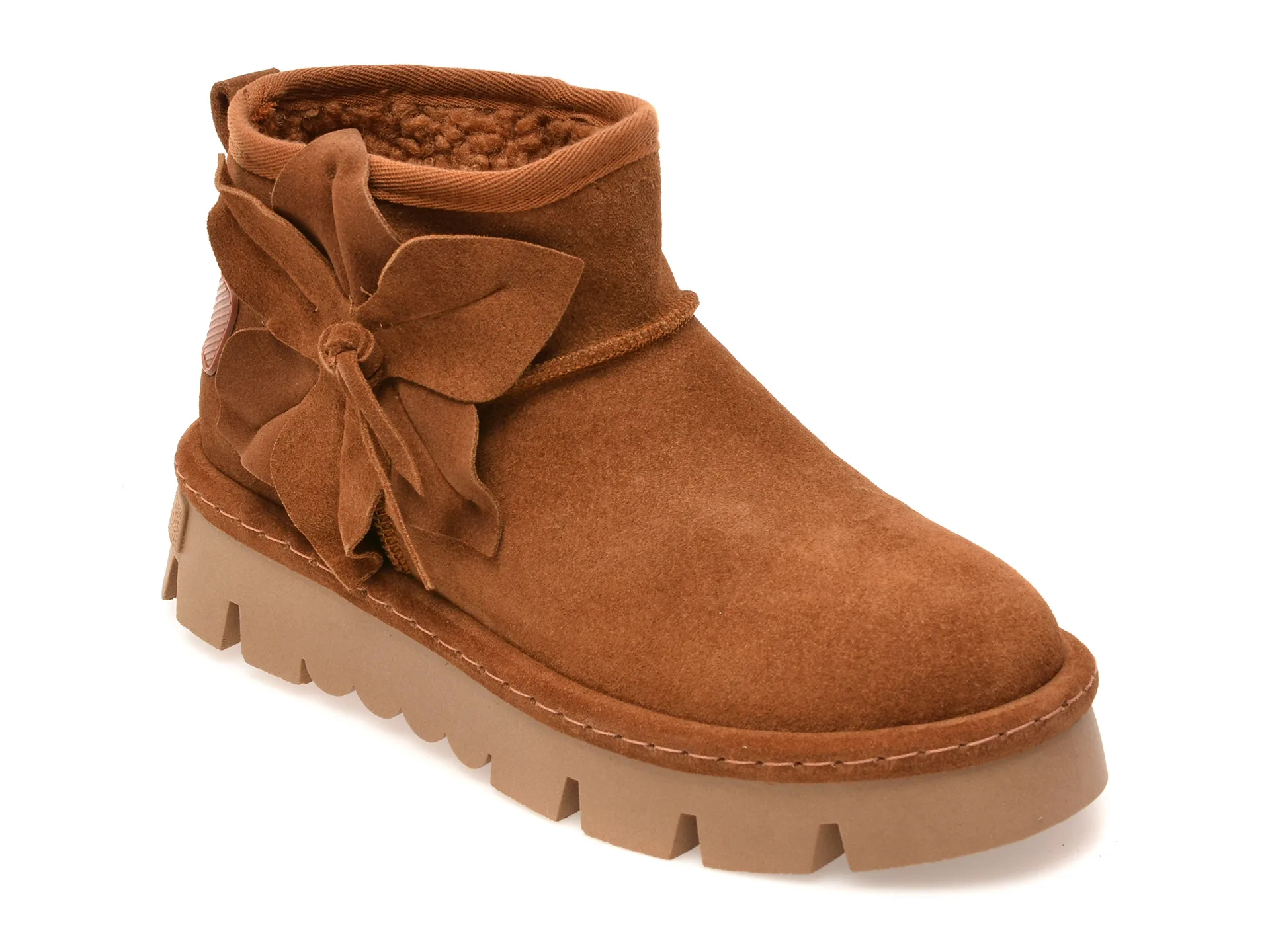 Ghete GRYXX maro, 3745041, din piele intoarsa 1 Ghete GRYXX maro
