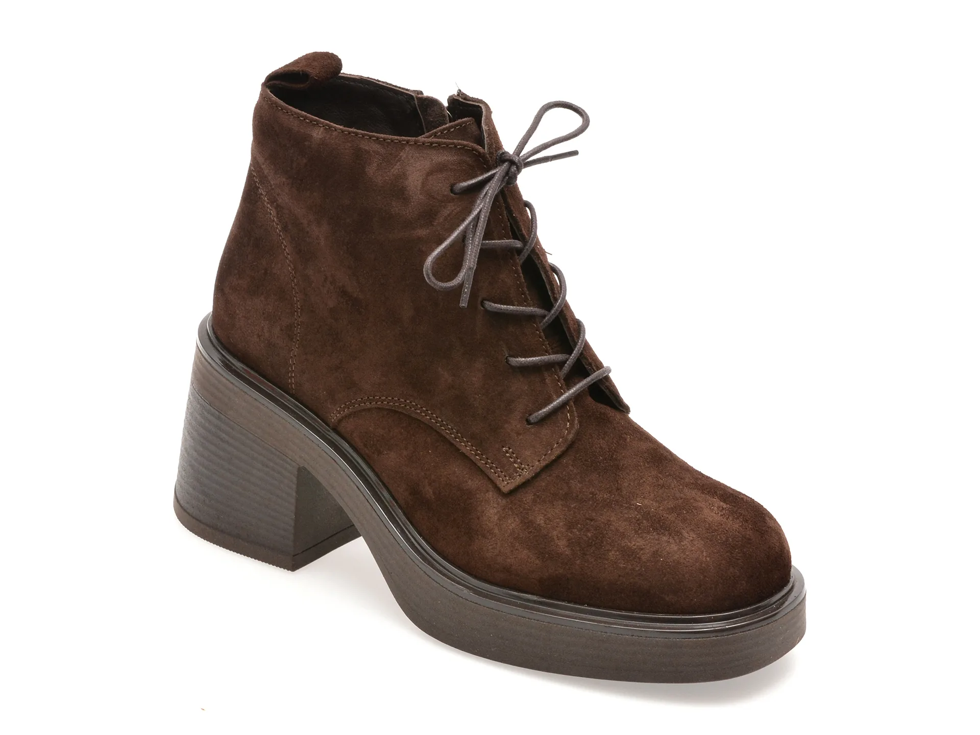 Ghete GRYXX maro, 3772512, din piele intoarsa 1 Ghete GRYXX maro