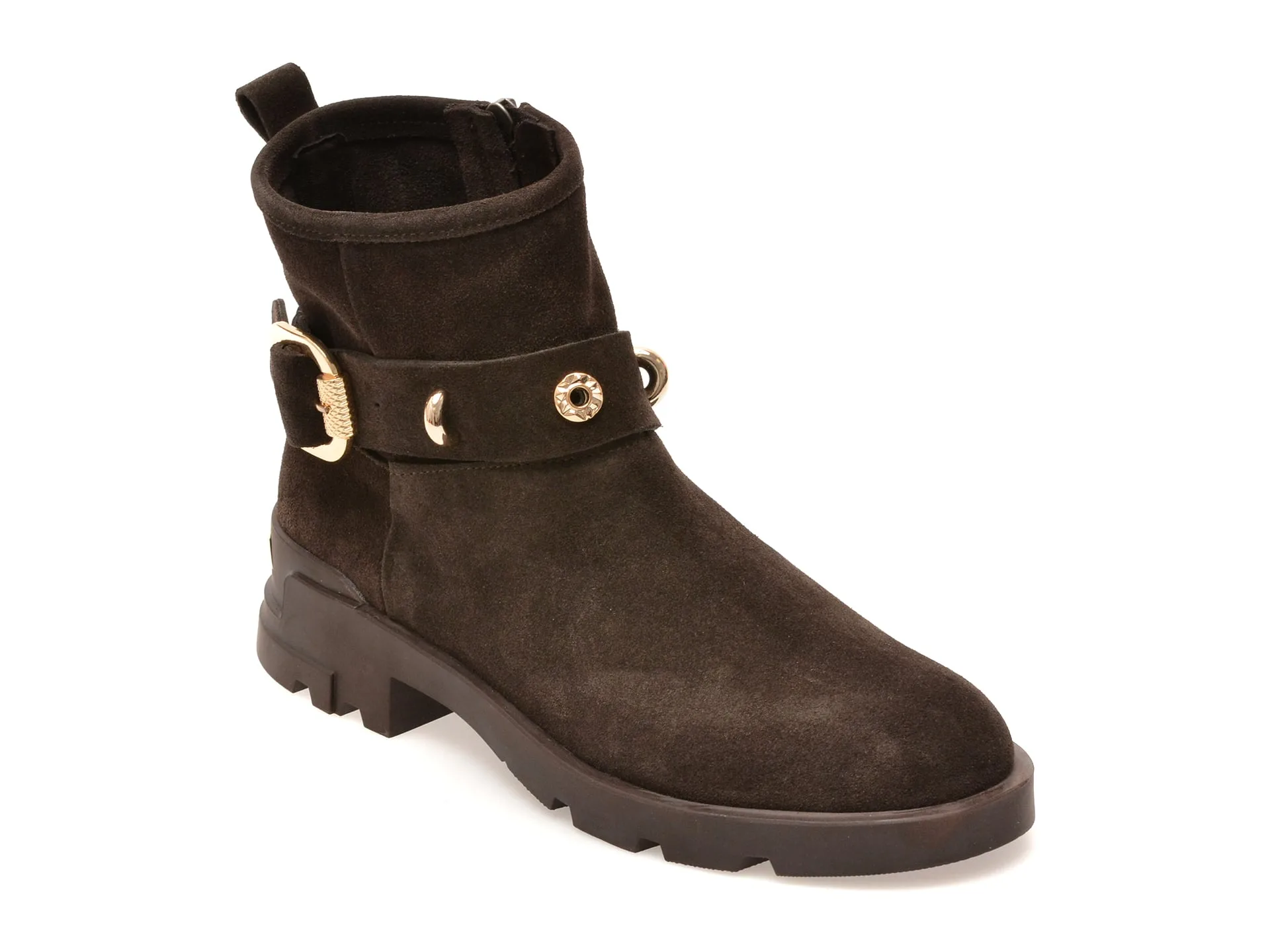 Ghete GRYXX maro, 4842616, din piele intoarsa 1 Ghete GRYXX maro