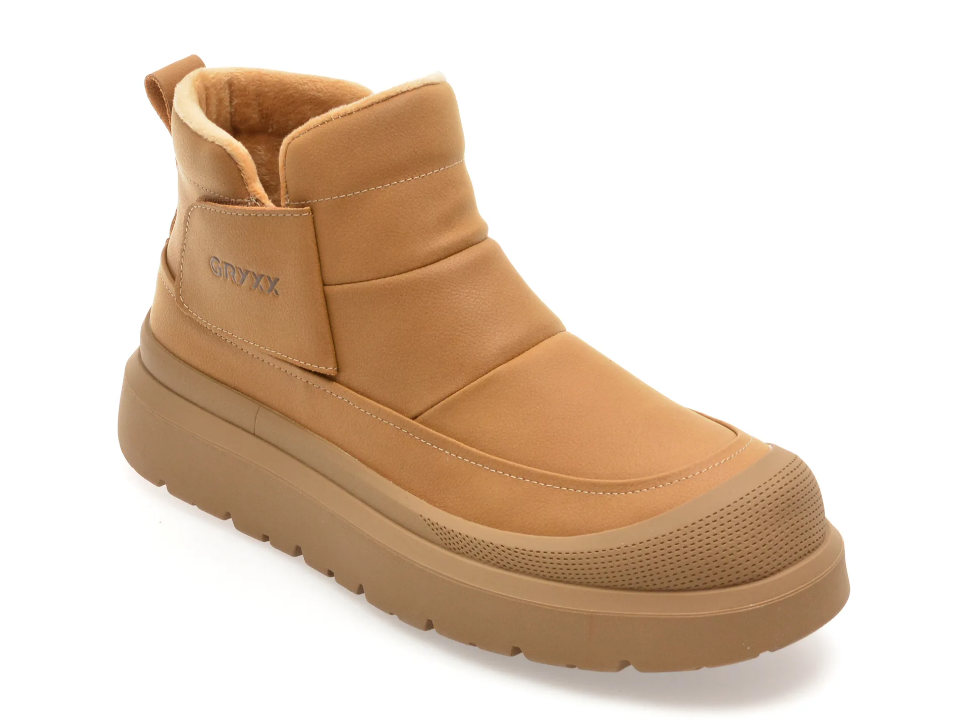 Ghete GRYXX maro, 80006, din piele naturala 1 Ghete GRYXX maro