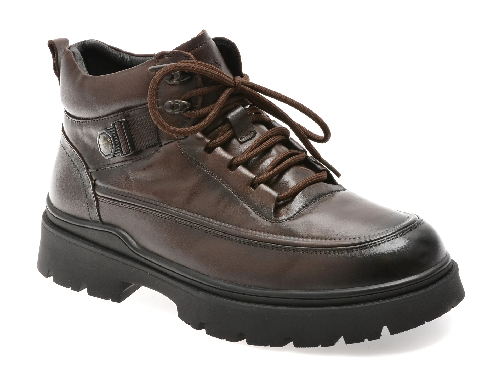 Ghete GRYXX maro, 8099, din piele naturala 1 Ghete GRYXX maro