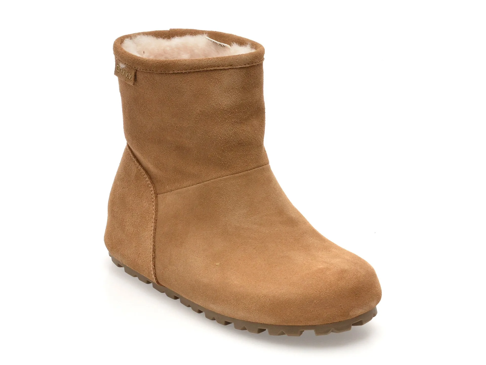 Ghete GRYXX maro, 8368, din piele intoarsa 1 Ghete GRYXX maro