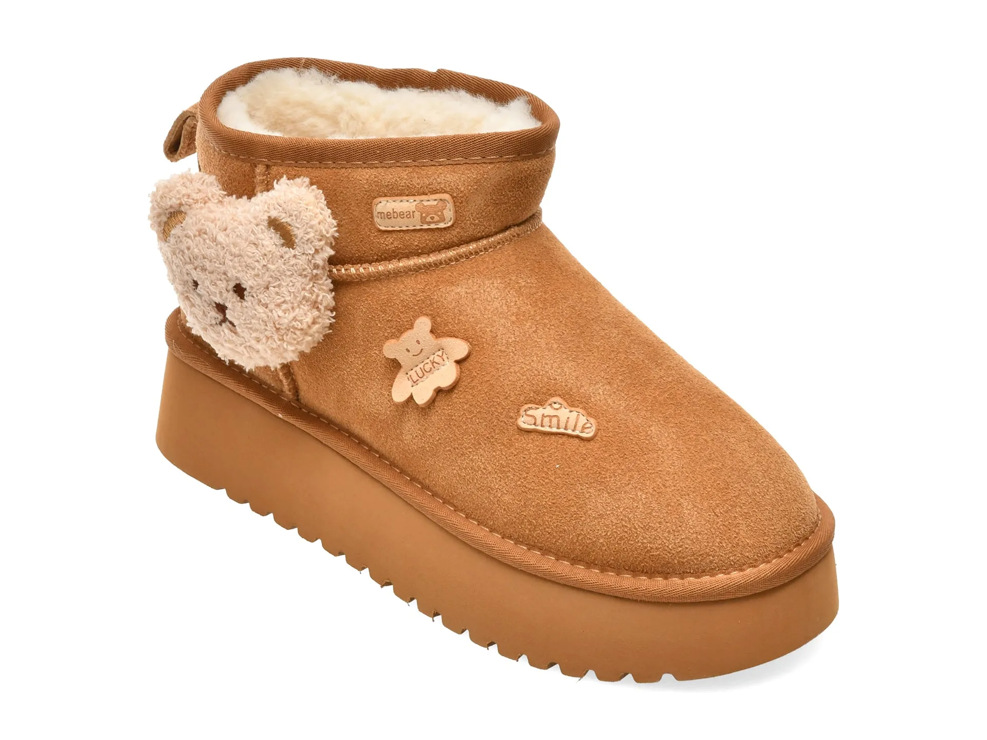 Ghete GRYXX maro, 954331, din piele intoarsa 1 Ghete GRYXX maro