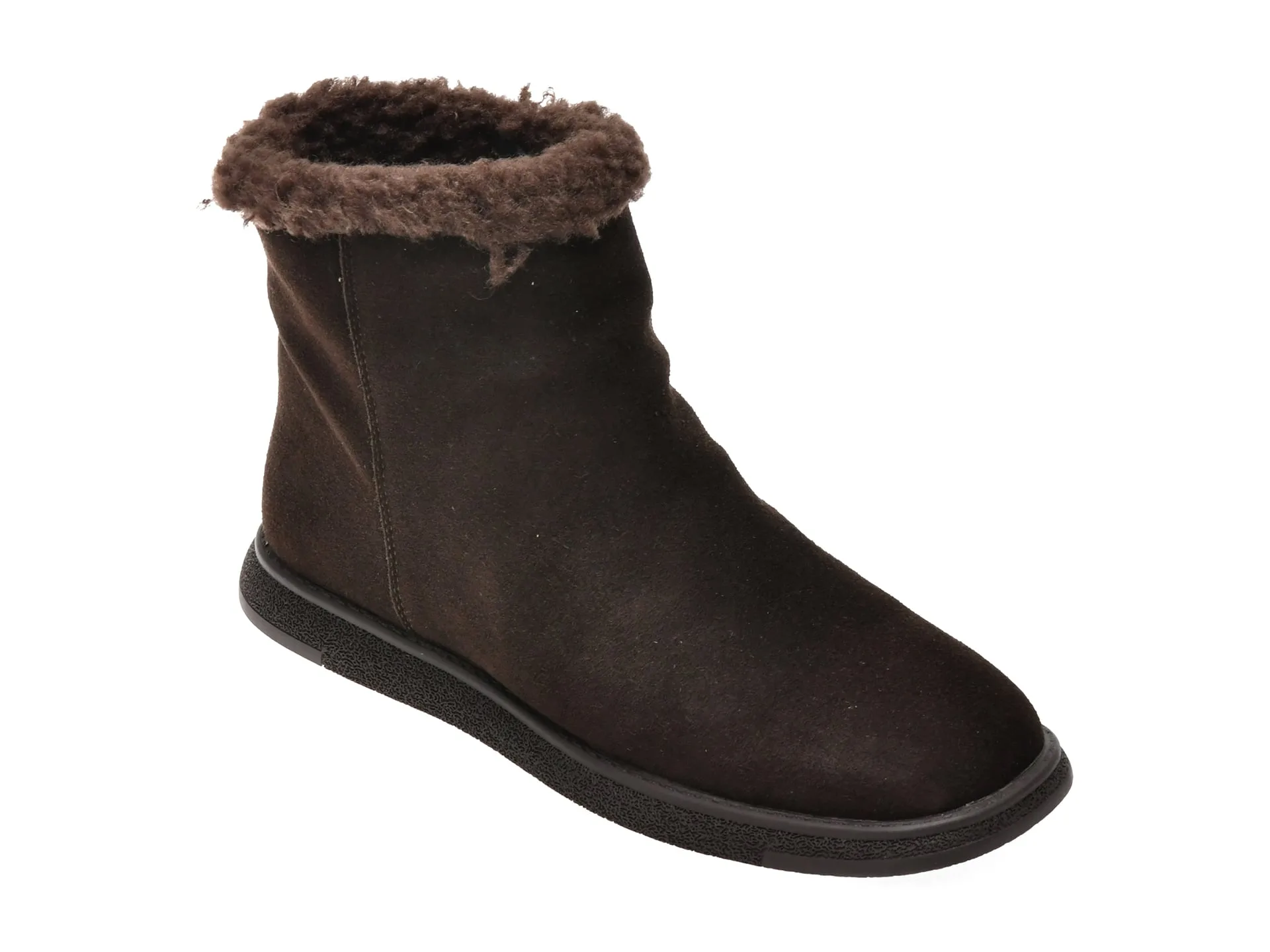 Ghete GRYXX maro, T1536, din piele intoarsa 1 Ghete GRYXX maro