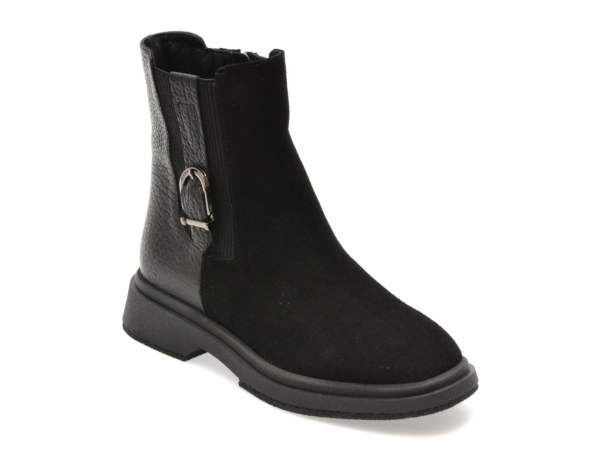 Ghete GRYXX negre, 1364531, din piele intoarsa 1 Ghete GRYXX negre