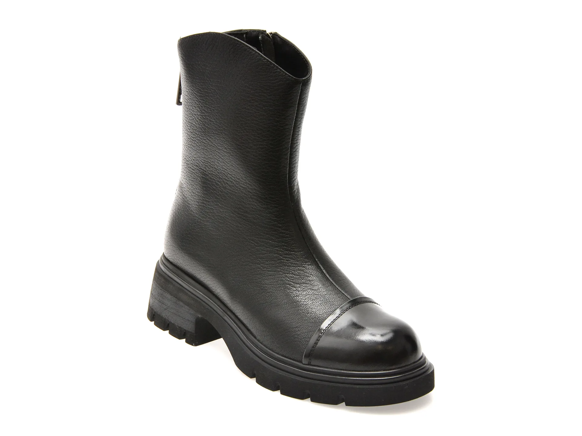 Ghete GRYXX negre, 2157, din piele naturala 1 Ghete GRYXX negre