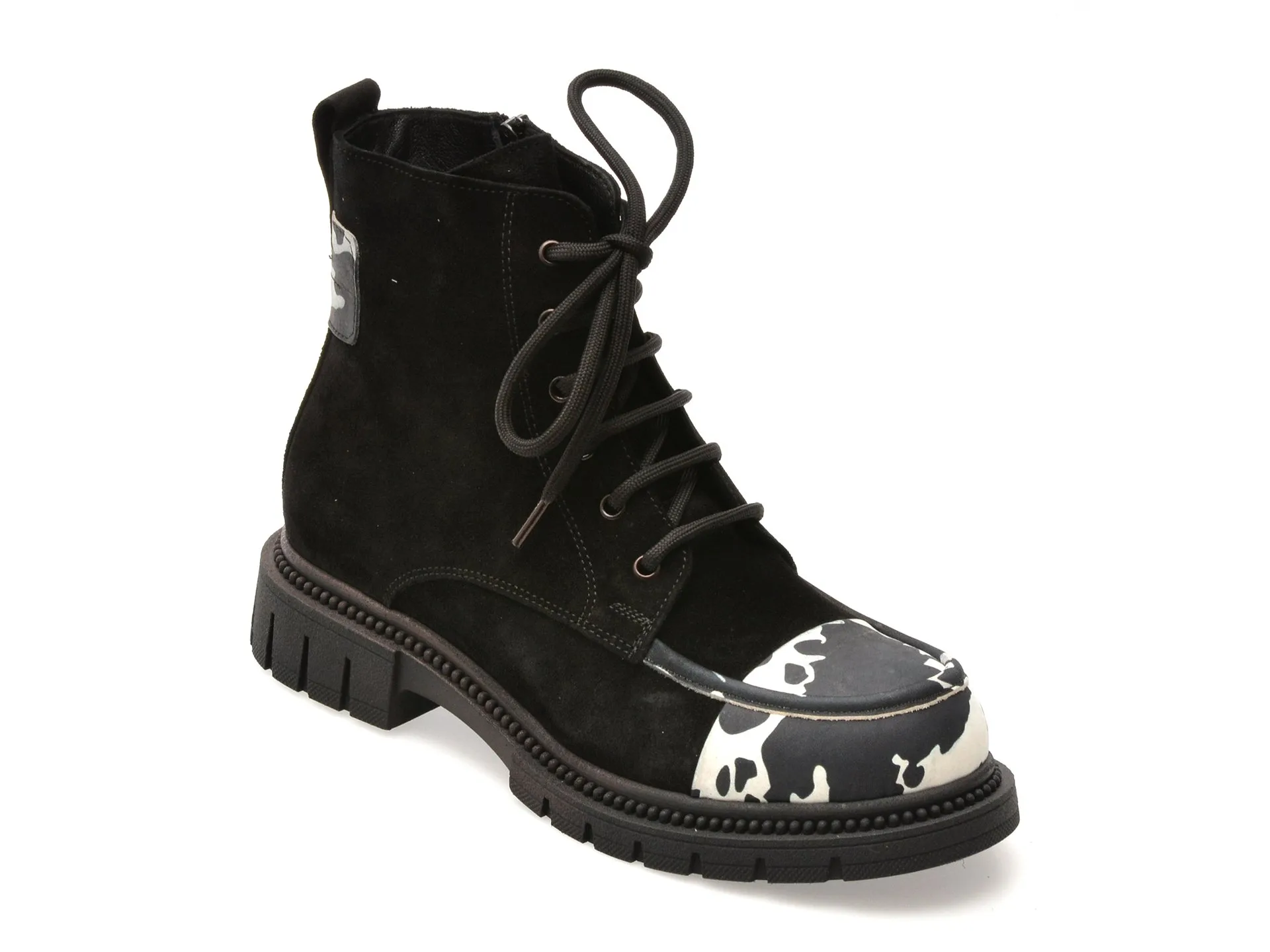 Ghete GRYXX negre, 2201460, din piele intoarsa 1 Ghete GRYXX negre