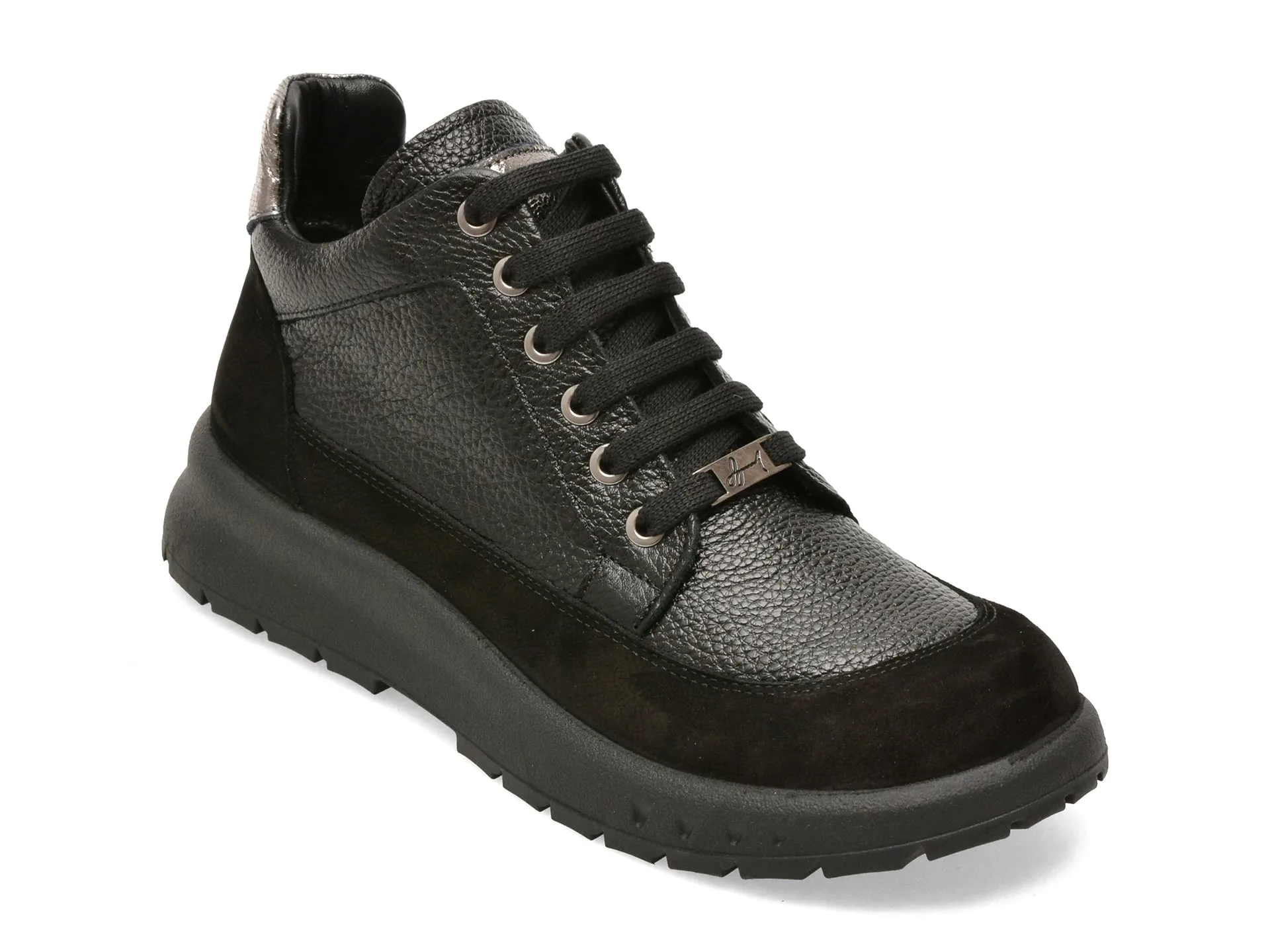 Ghete GRYXX negre, 2418053, din piele naturala 1 Ghete GRYXX negre