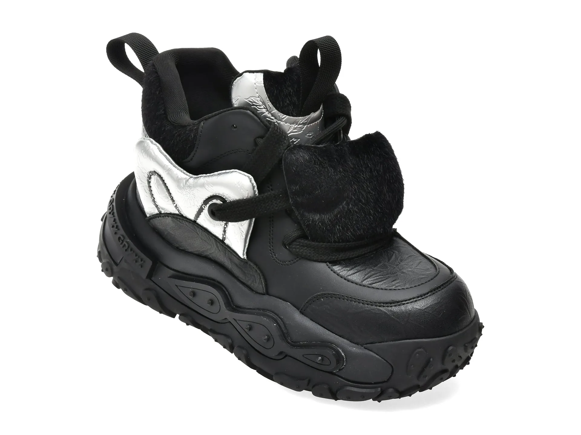 Ghete GRYXX negre, 25259, din piele naturala 1 Ghete GRYXX negre