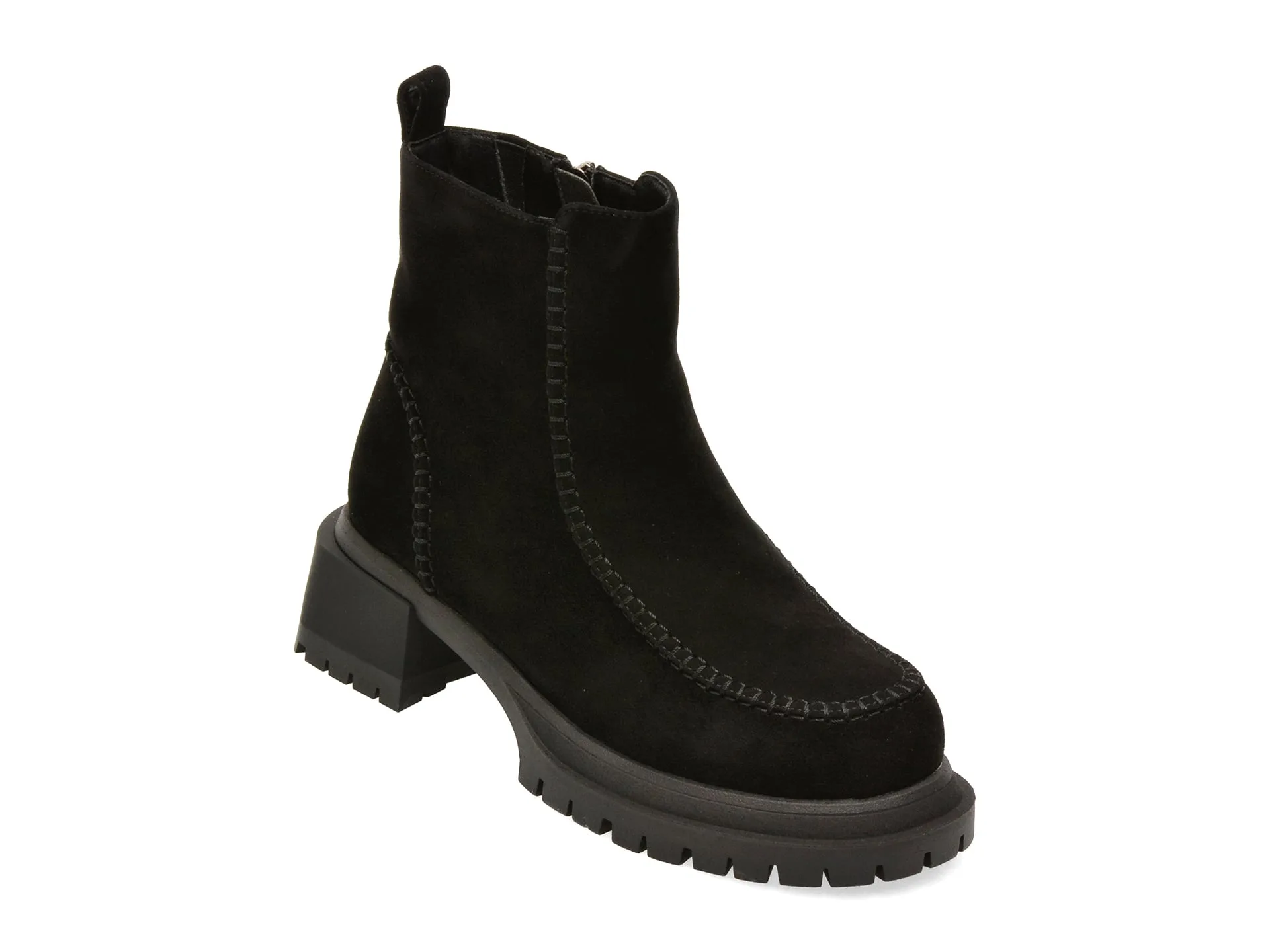 Ghete GRYXX negre, 2730, din piele intoarsa 1 Ghete GRYXX negre