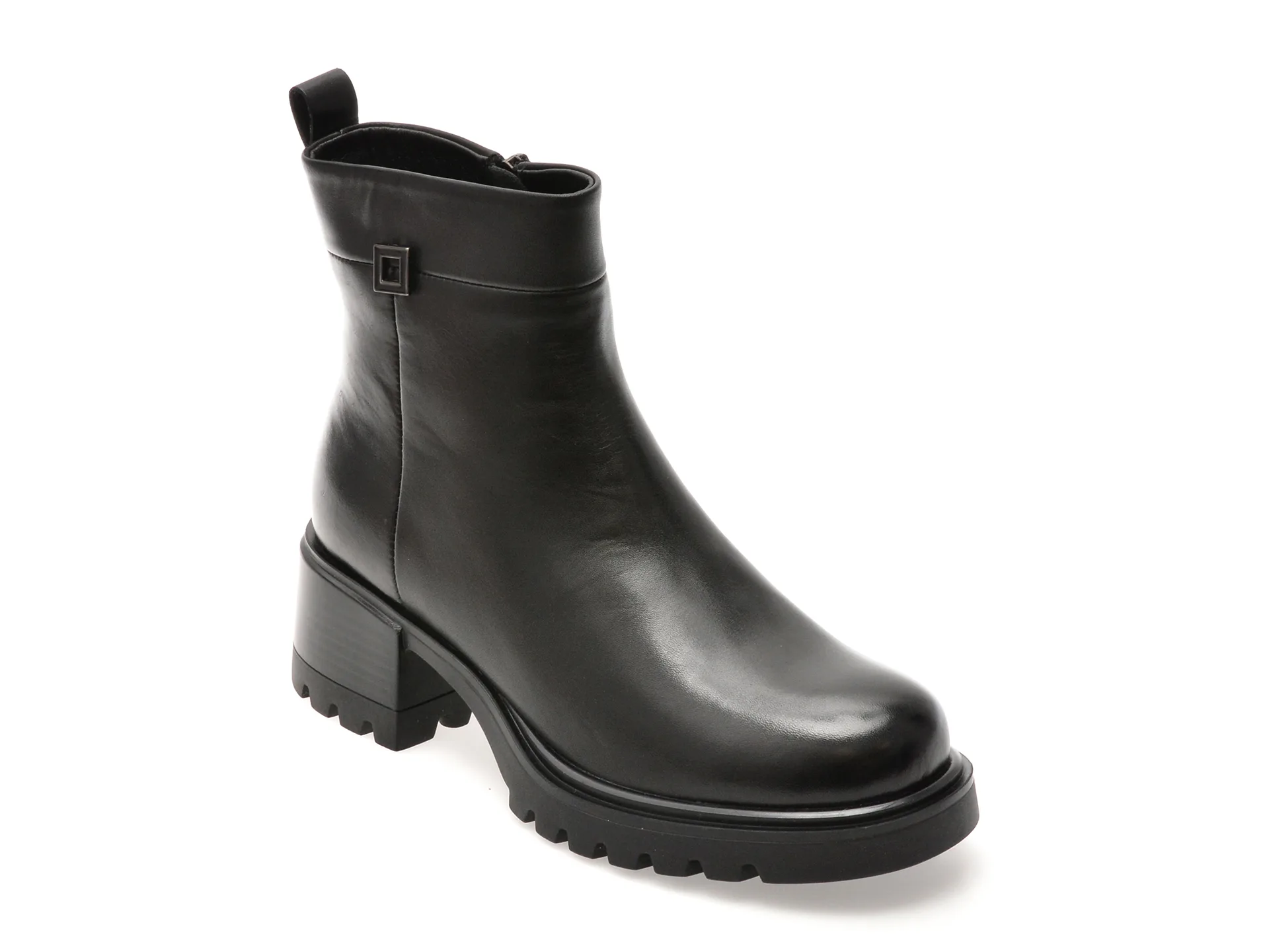 Ghete GRYXX negre, 5808, din piele naturala 1 Ghete GRYXX negre