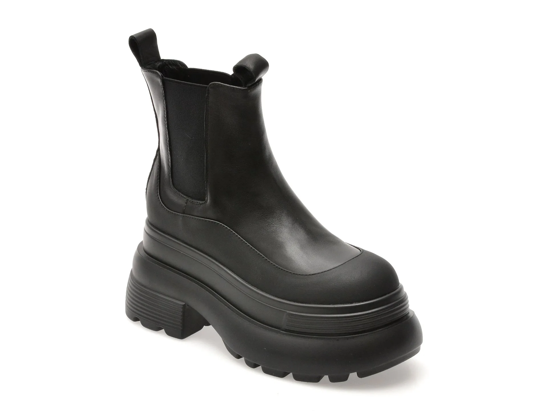 Ghete GRYXX negre, 598, din piele naturala 1 Ghete GRYXX negre