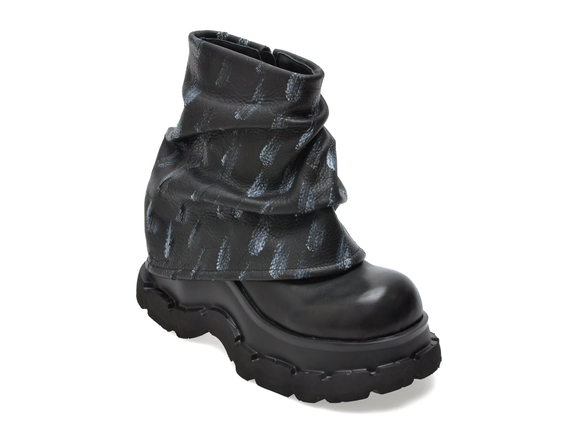 Ghete GRYXX negre, 61215, din piele naturala 1 Ghete GRYXX negre