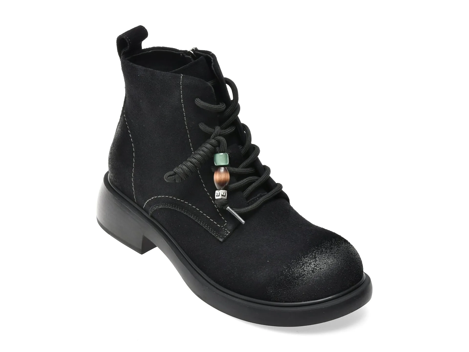 Ghete GRYXX negre, 8132, din piele intoarsa 1 Ghete GRYXX negre