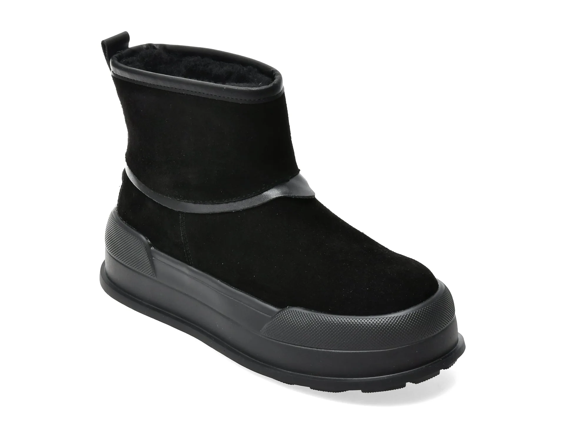 Ghete GRYXX negre, 8335, din piele intoarsa 1 Ghete GRYXX negre