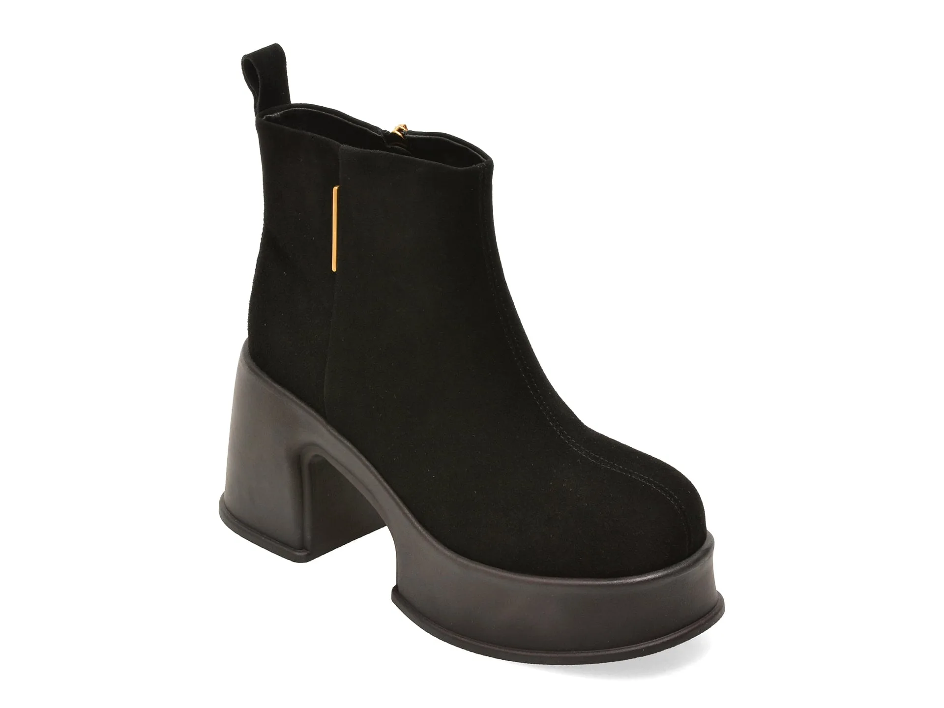 Ghete GRYXX negre, 8506, din piele intoarsa 1 Ghete GRYXX negre