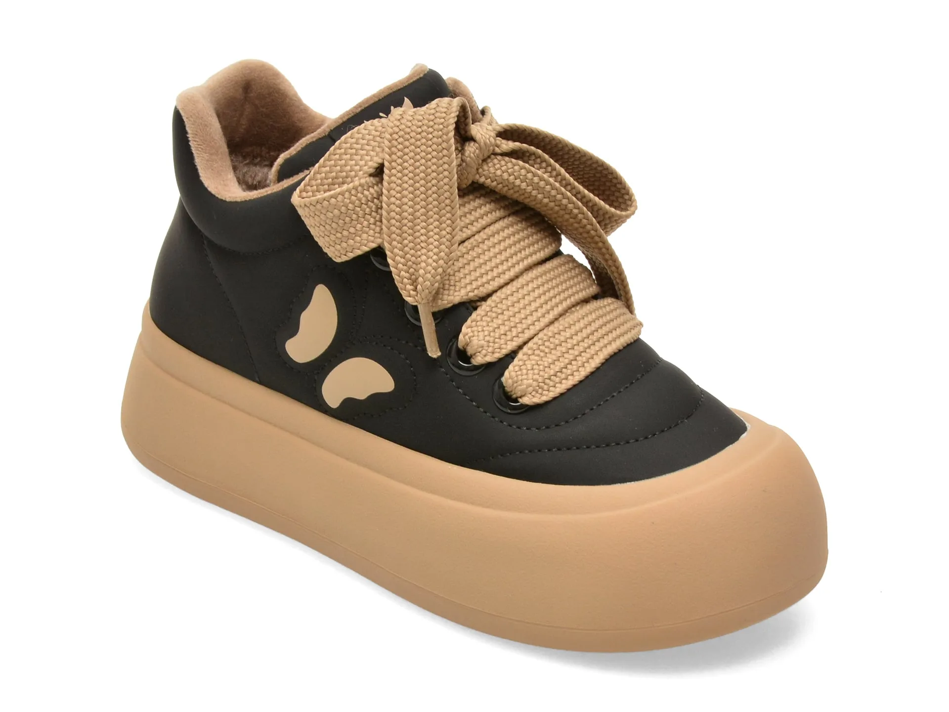 Ghete GRYXX negre, 870618, din piele ecologica 1 Ghete GRYXX negre