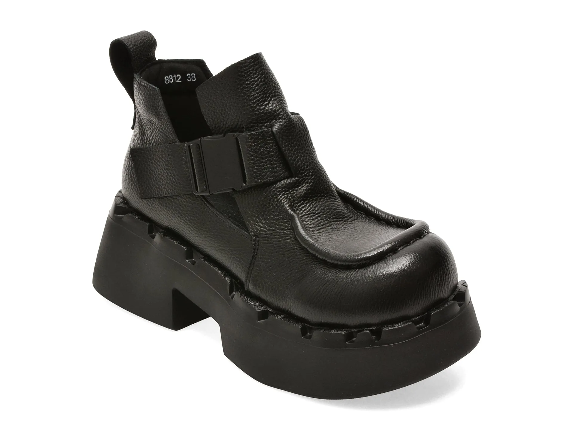 Ghete GRYXX negre, 8812, din piele naturala 1 Ghete GRYXX negre