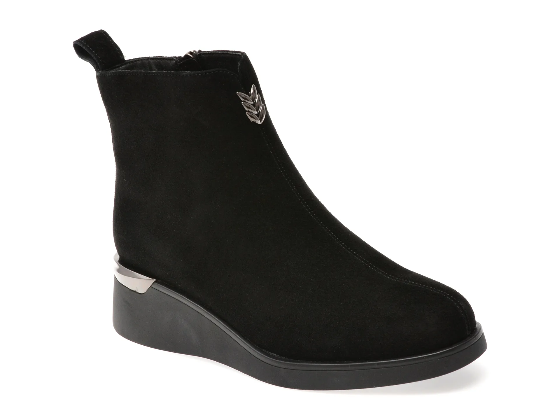 Ghete GRYXX negre, DX01352, din piele intoarsa 1 Ghete GRYXX negre