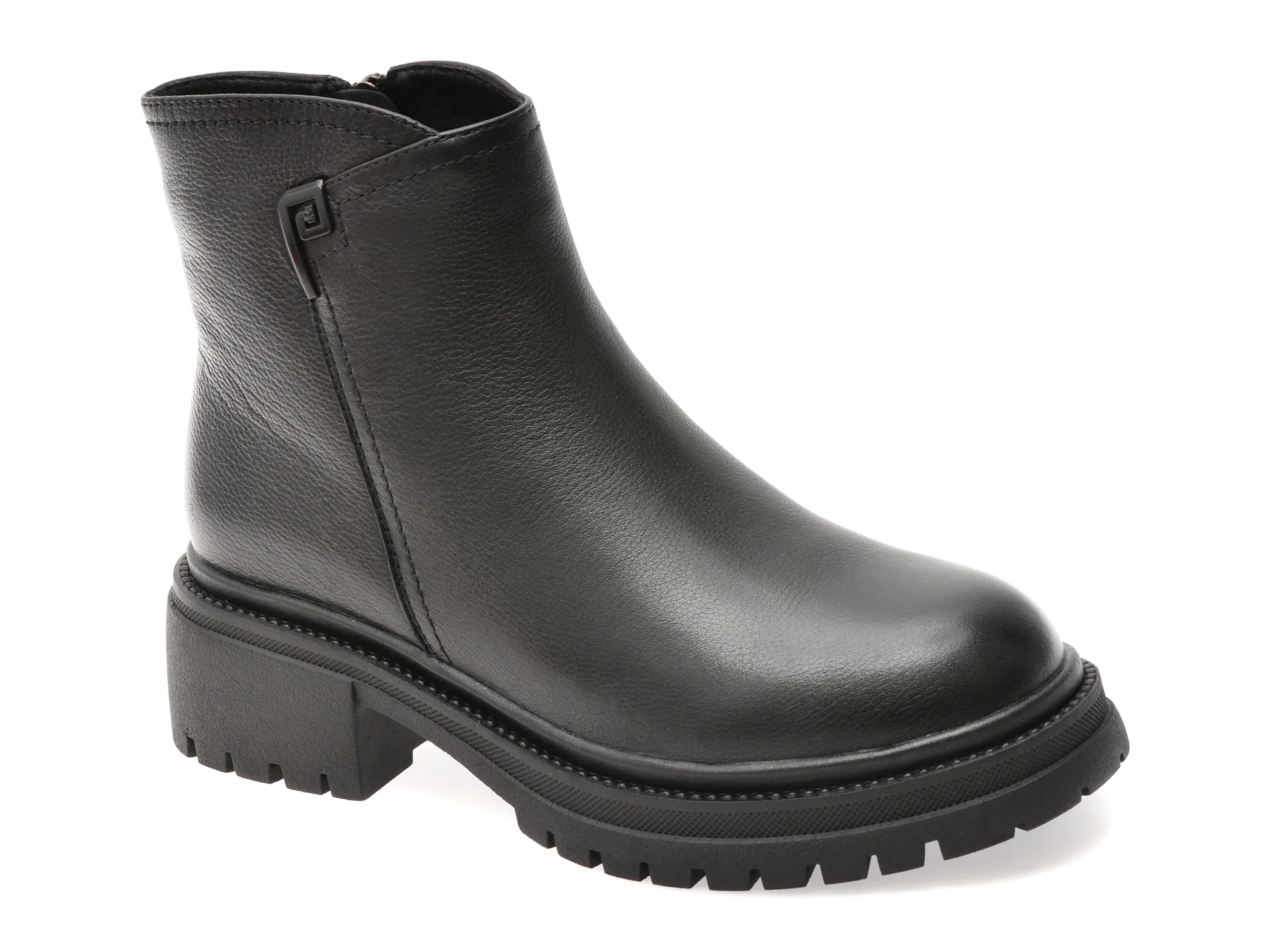 Ghete GRYXX negre, DX83515, din piele naturala 1 Ghete GRYXX negre