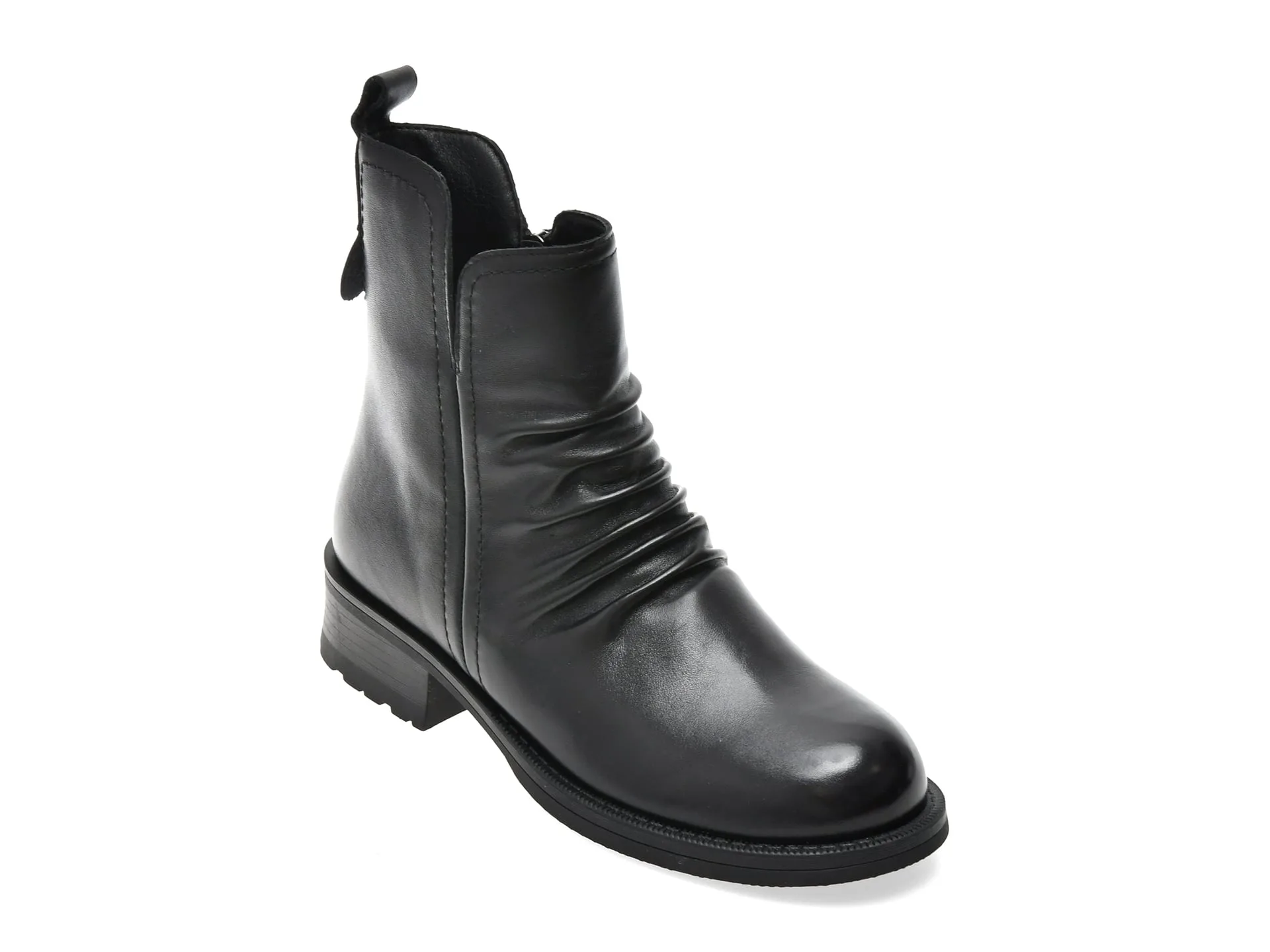 Ghete GRYXX negre, H570, din piele naturala 1 Ghete GRYXX negre