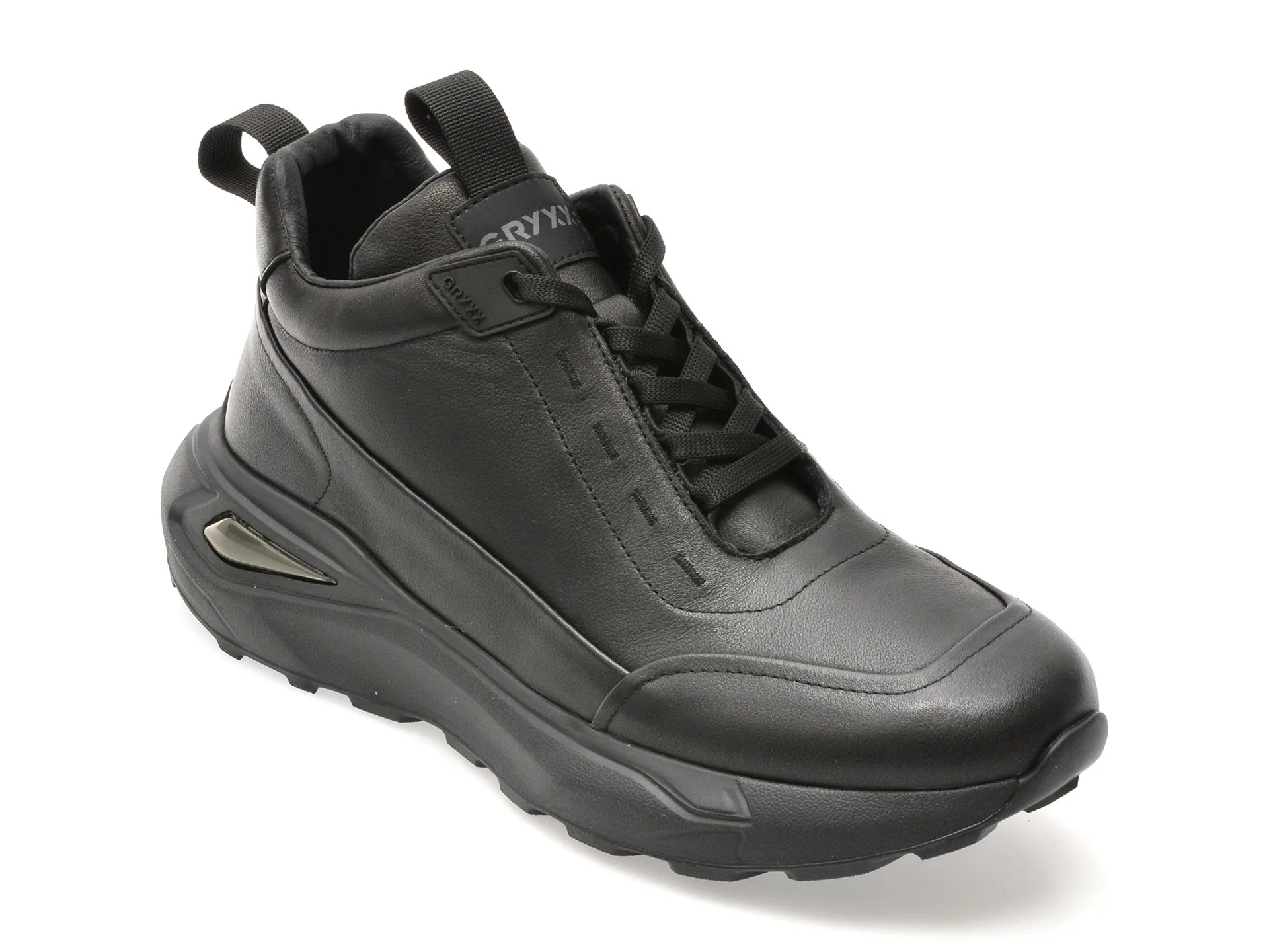 Ghete GRYXX negre, LN1, din piele naturala 1 Ghete GRYXX negre