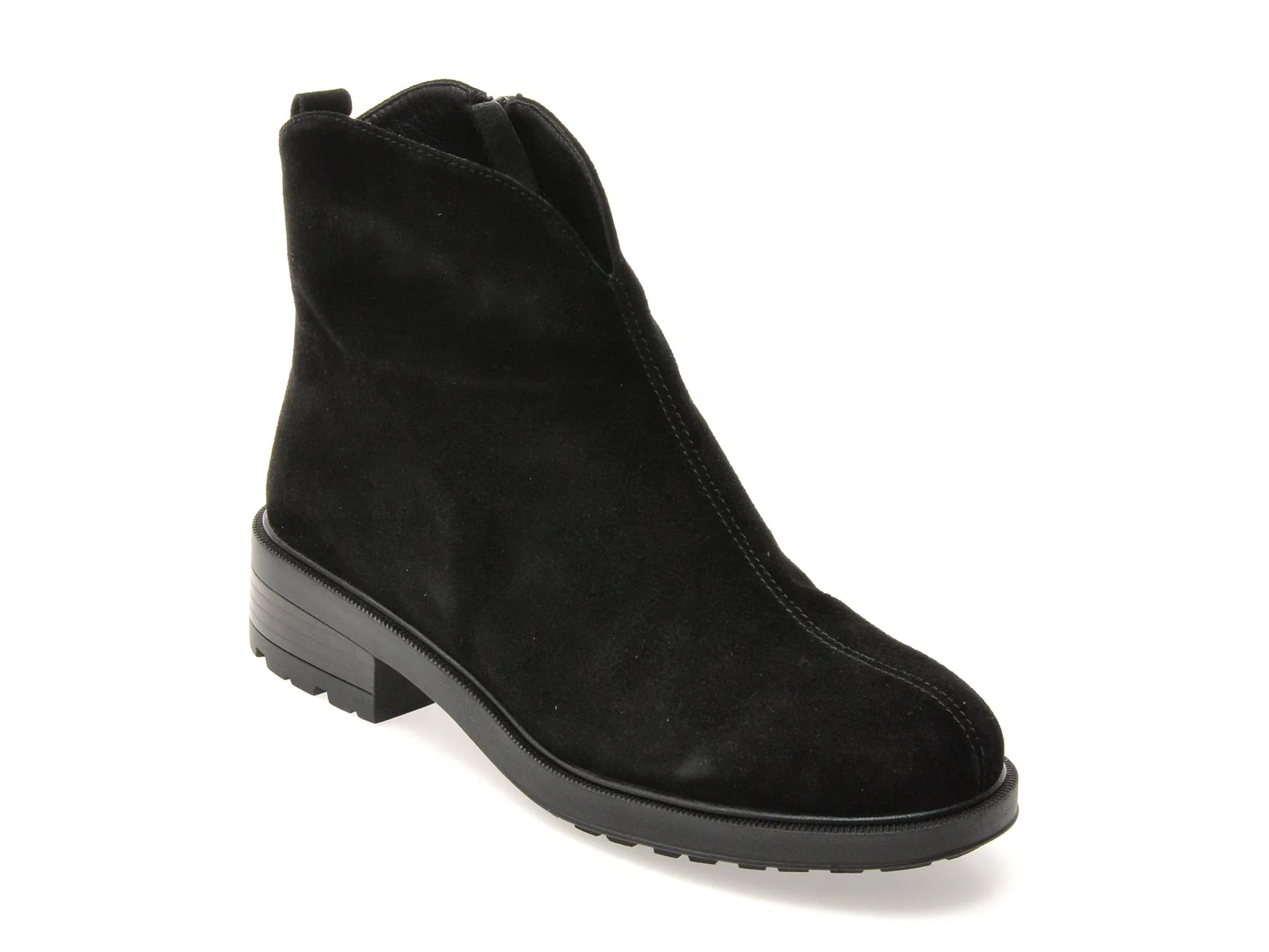 Ghete GRYXX negre, X2117, din piele intoarsa 1 Ghete GRYXX negre