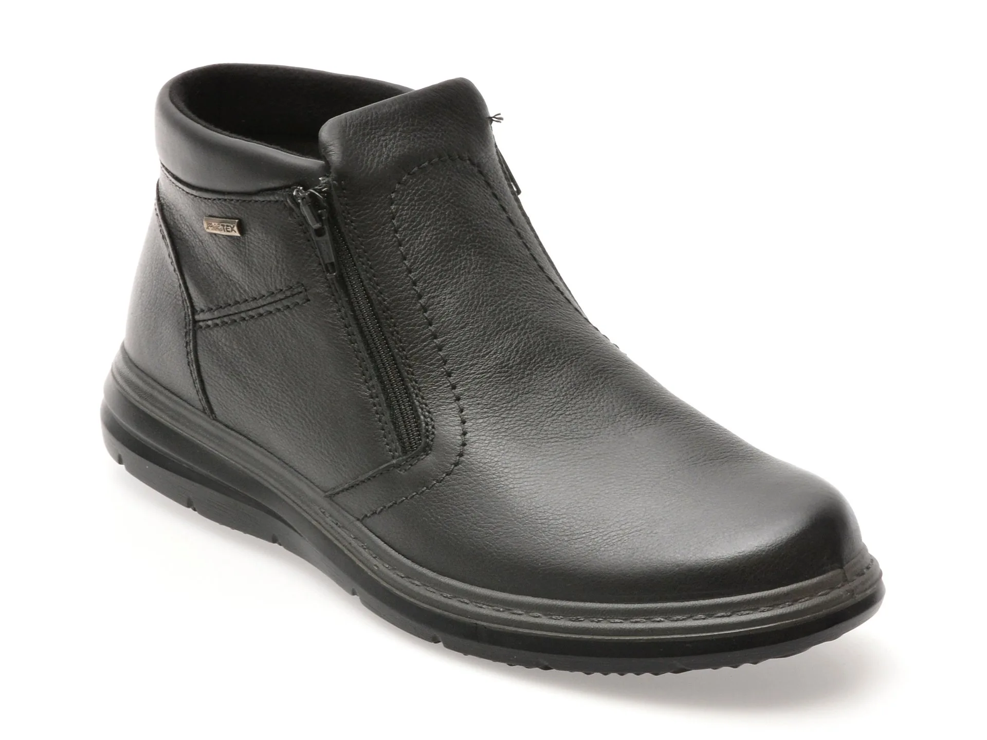 Ghete IMAC negre, 851348, din piele naturala 1 Ghete IMAC negre