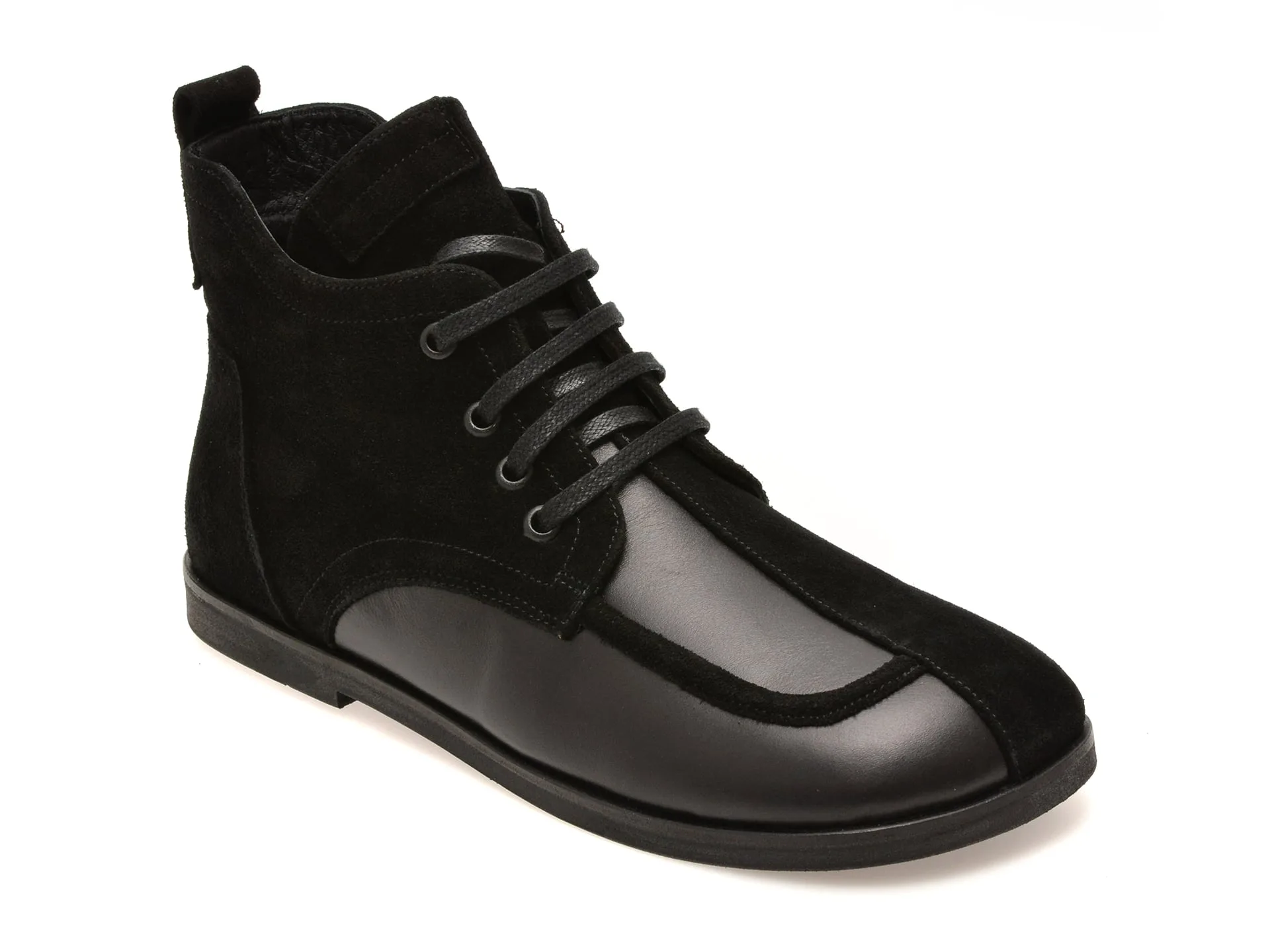 Ghete IMAGE negre, 4790745, din piele naturala 1 Ghete IMAGE negre