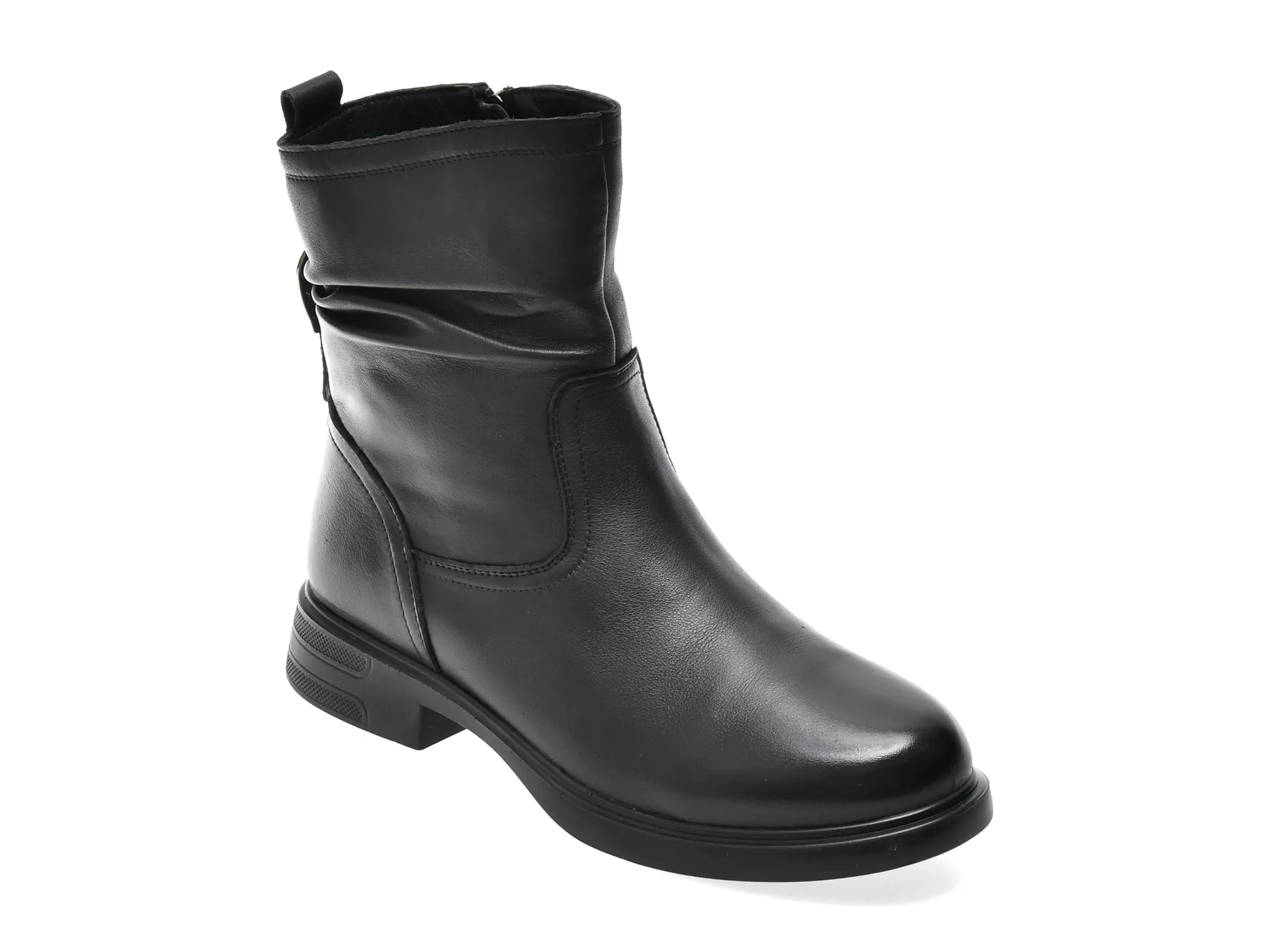 Ghete IMAGE negre, 6220758, din piele naturala 1 Ghete IMAGE negre