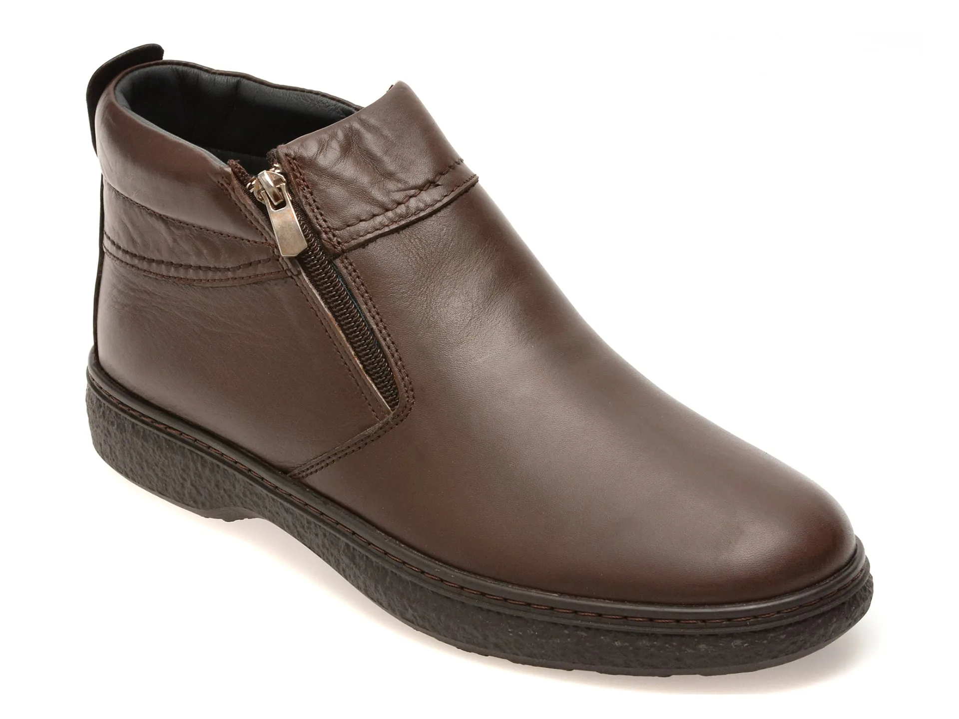 Ghete OTTER maro, SH9000, din piele naturala 1 Ghete OTTER maro