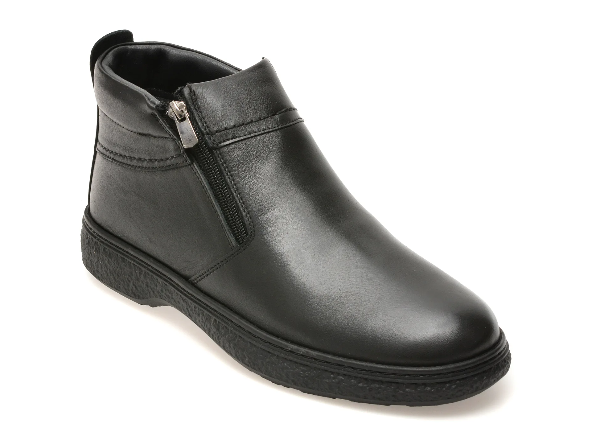 Ghete OTTER negre, SH9000, din piele naturala 1 Ghete OTTER negre