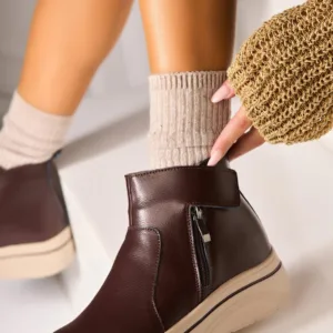 Ghete Piele Naturala dama Maro Wanita