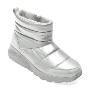 Ghete SKECHERS argintii
