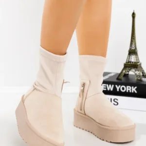 Ghete UG Dama 6447 Bej | Tania