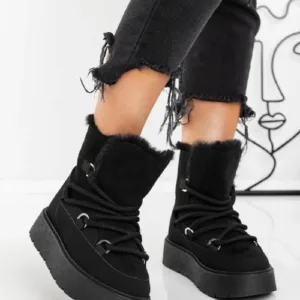 Ghete UG Dama 6482 Negru | Tania