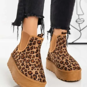 Ghete UG Dama B-507 Leopard | Mia Shoes