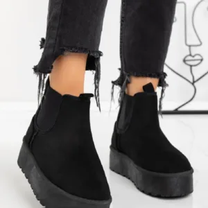 Ghete UG Dama B-507 Negru | Mia Shoes