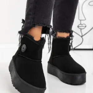 Ghete UG Dama B-627 Negru | Mia Shoes