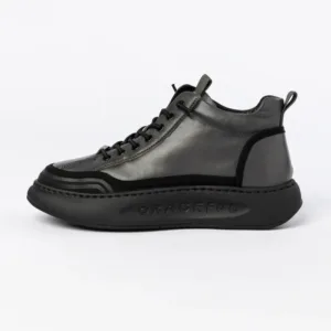 Ghete barbati din piele naturala A661 Gri | Advancer