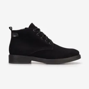 Ghete barbati piele Fresco V2 negre