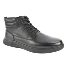 Ghete 437 Ghete casual - barbati - WM9913 negru - piele naturala