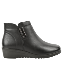 Ghete 423 Ghete casual - dama - 500-01 negru - piele naturala - platformahjbnmokjihugyf