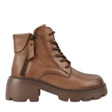 Ghete 521 Ghete casual - dama - 8099-2 - maro - piele naturala