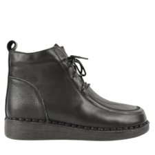 Ghete 613 Ghete casual - dama - 8750 - negru - piele naturalamjnok